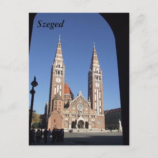 Szeged Briefkaart (Voorkant)