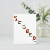 Szeged Chili Peppers Briefkaart (Staand voorkant)