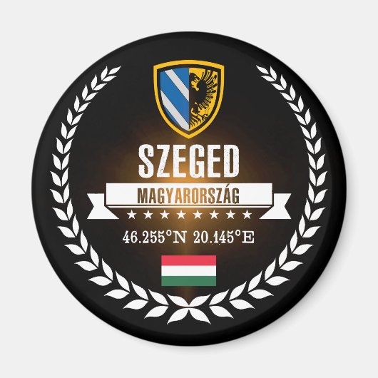 Szeged Magneet (Voorkant)