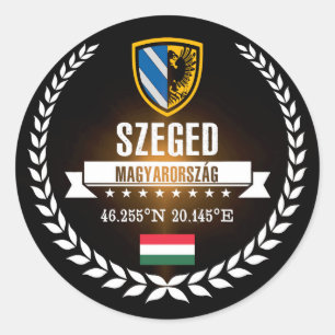 Szeged Ronde Sticker
