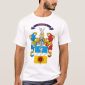 Szeles Family Hungarian Crest T shirt (Voorkant)