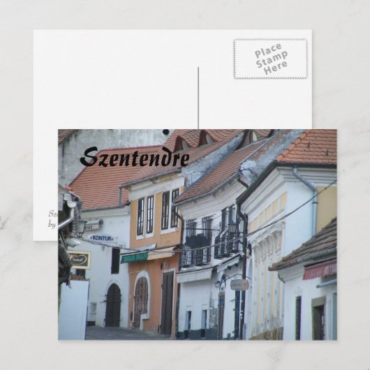 Szentendre Briefkaart (Voorkant / Achterkant)