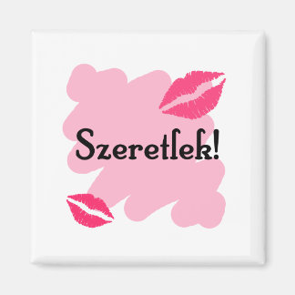 Szeretlek - Hongaars Ik hou van je Magneet