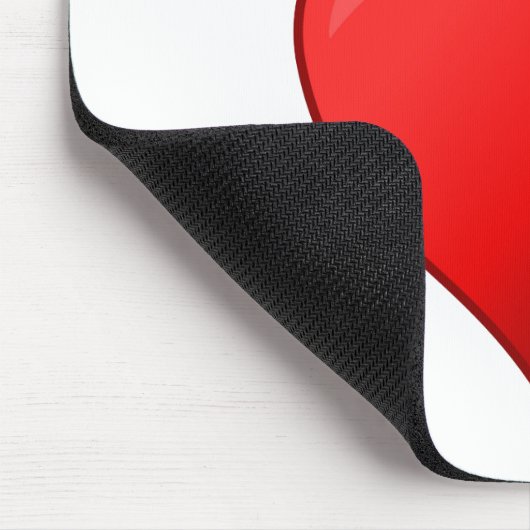 Szeretlek - Ik hou van je in het Hongaars Muismat (Hoek)