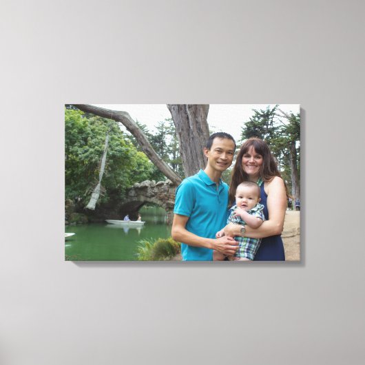 Szeto Familie 2016 24 x 16 Verpakt Canvas (Voorkant)