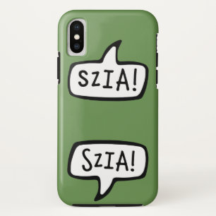 SZIA! Toespraak Hongaarse taalversie Case-Mate iPhone Case