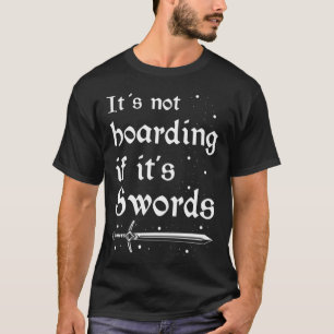 Szwaardvechtpartij Citaat voor de Levende Rol die T-shirt