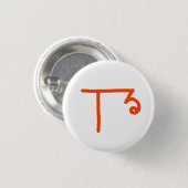 Tる RONDE BUTTON 3,2 CM (Voorkant /achterkant)