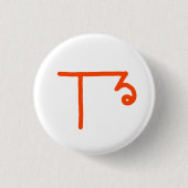 Tる RONDE BUTTON 3,2 CM (Voorkant)