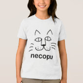 Tシャツ necopu Tri-Blend shirt (Voorkant)