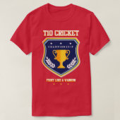 T10 cricket3 t-shirt (Design voorkant)