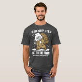 T132 - KOM TOT HET PUNT! T-shirt [v2] (Voorkant volledig)