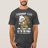 T132 - KOM TOT HET PUNT! T-shirt [v2] (Voorkant)