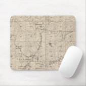 T1617S R2829E Tulare County Section Map Muismat (Met muis)