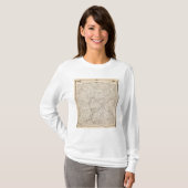 T1617S R2829E Tulare County Section Map T-shirt (Voorkant volledig)