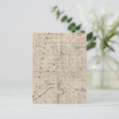 T1617S R3031E Tulare County Section Map Briefkaart (Staand voorkant)