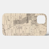 T17S R23E Tulare County Sectie Map Case-Mate iPhone Case (Achterkant (horizontaal))