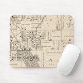 T17S R23E Tulare County Section Map Muismat (Met muis)