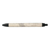 T17S R23E Tulare County Section Map Zwarte Inkt Pen (Voorkant)