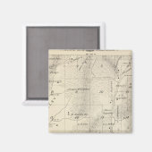 T17S R27E Tulare County Section Map Magneet (Voorkant / Achterkant)