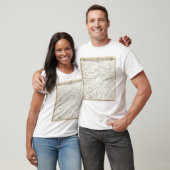 T19S R25E Tulare County Section Map T-shirt (Unisex)