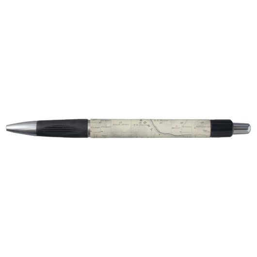T19S R27E Tulare County Section Map Pen (Voorkant)