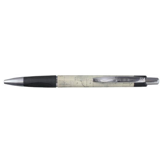 T19S R27E Tulare County Section Map Pen (Achterkant)
