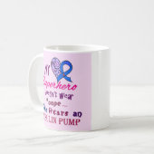 T1 Diabetes Awareness Coffee Mok My Superheld (Voorkant links)
