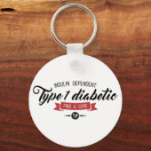 T1D Alert Sleutelhanger (Voorkant)