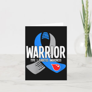 T1D-bewustzijn voor vrouwen Warrior Kaart