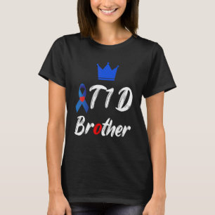 T1d Broeder, type 1 diabetes bewustzijn in Novembe T-shirt