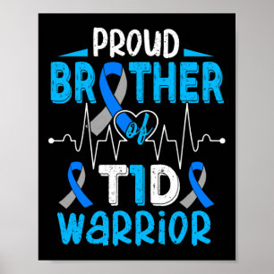 T1D Broederdiabetes type 1 Poster