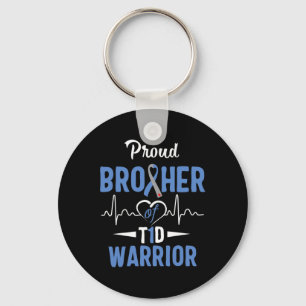 T1D Broederdiabetes type 1 Sleutelhanger