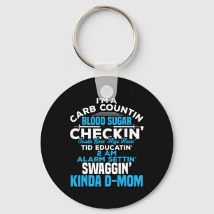 T1d Diabetisch type 1 Diabetes Bewustmakingsprogra Sleutelhanger