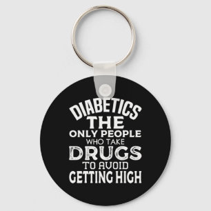 T1d Diabetisch type 1 Diabetes Bewustmakingsprogra Sleutelhanger
