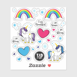 T1d Eenhoorn Stickers
