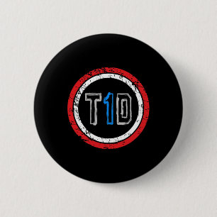 T1d Embleem Type 1 Diabetes Bewustzijn Ronde Button 5,7 Cm