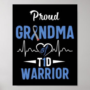 T1D Grootmadiabetes type 1 Poster
