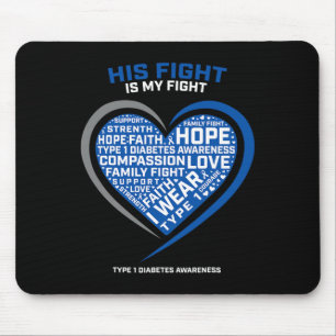 T1d His Fight Is My Fight Type 1 Jeugd Diabetes Muismat
