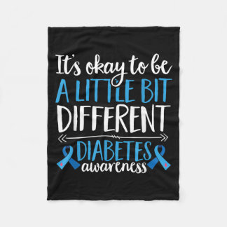 T1d Krijger Oky Om Een Andere Diabetes Te Hebben Fleece Deken