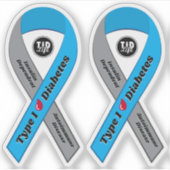 T1d lint Stickers [3in x 3in] (Voorkant)