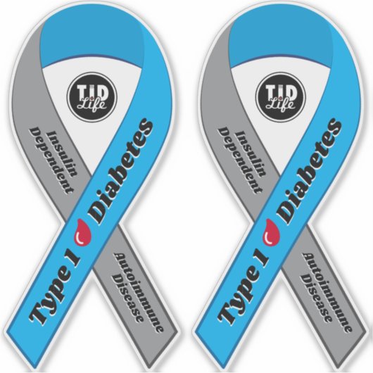 T1d lintsticker sticker (Voorkant)