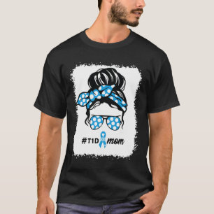 T1d Mam Type 1 Diabetes Bewustheid Maand Bloedsuik T-shirt