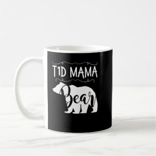 T1D Mama Beer Type 1 diabetes T1 Mam Vrouwen Aware Koffiemok