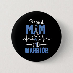 T1d Moeder Diabetes Bewustheid Type 1 Insuline Pa Ronde Button 5,7 Cm