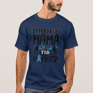 T1D Moeder Diabetes Bewustheid Type 1 Insuline Pa T-shirt