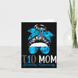 T1d Moeder Diabetes Bewustzijn Type 1 Diabetes Bla Kaart