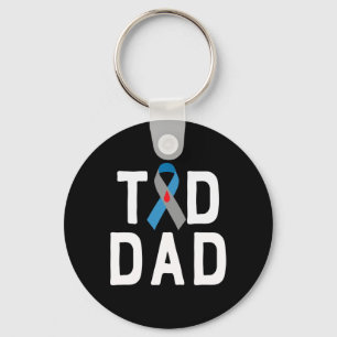 T1d Pa Type 1 Diabetes Awareness Insuline Family S Sleutelhanger