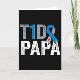 T1d Papa Zijn Strijd Is Mijn Strijd Type 1 Diabete Kaart