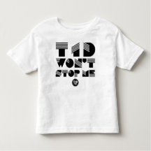 T1d Stop me niet (zwart kunstwerk)